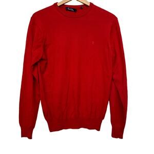 Pierre Cardin Red Sweater - Size Small - Classic & Stylish